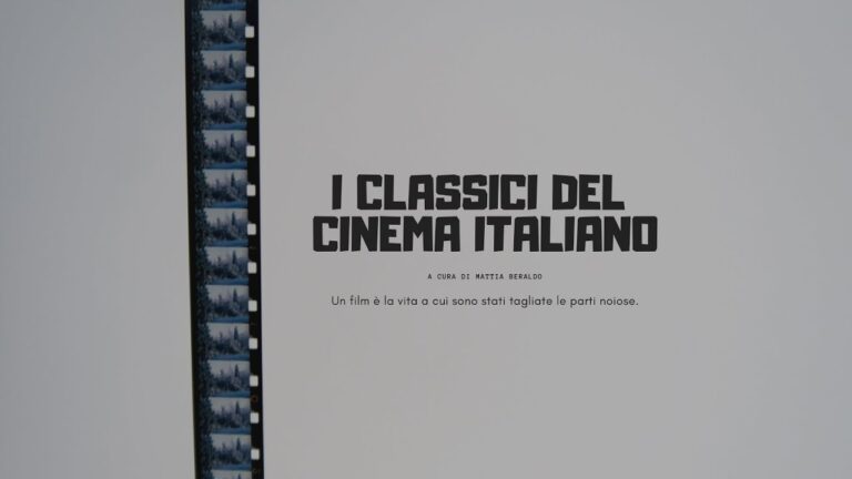 Classici del cinema italiano: un viaggio nell&#8217;eccellenza cinematografica