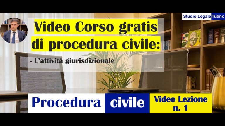 La Procedura Civile Italiana: Un&#8217;Analisi Ottimizzata e Concisa