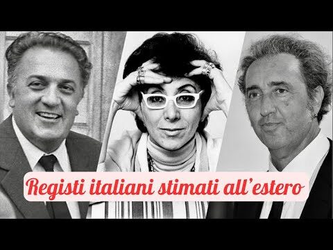 Gli straordinari registi italiani che hanno conquistato il successo