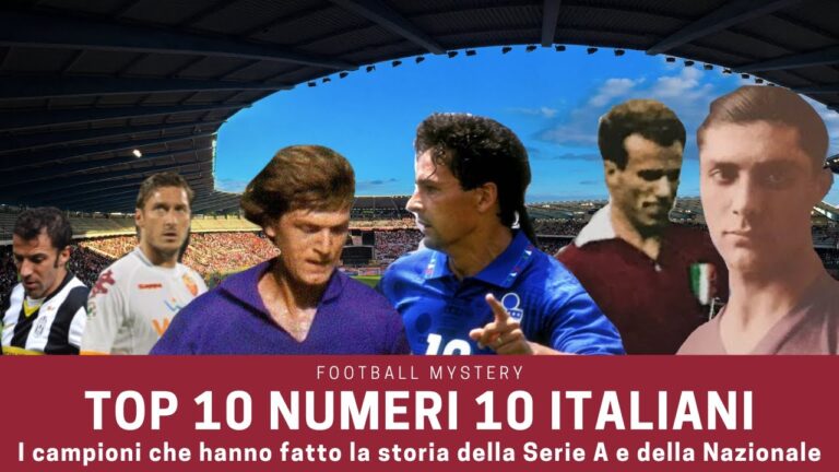 Calciatori Italiani Famosi: Il Meglio del Calcio Italiano